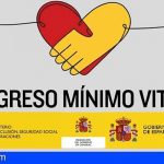 6.916 hogares canarios reciben el Ingreso Mínimo Vital este mes