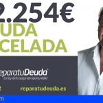 El despacho de abogados Repara tu Deuda cancela 112.254€ en Santa Cruz, con la Ley de Segunda Oportunidad