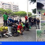 Tenerife | Promemar retira 147 kg de residuos del barranco del Barrio de la Alegría