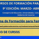 Canarias | Educación ofrece 10 cursos formativos gratuitos en línea a familias de alumnado no universitario