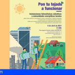 Tenerife organiza una videoconferencia sobre instalaciones fotovoltaicas colectivas