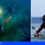 El bosque de coral negro de Lanzarote llegará a la RAI-1 italiana gracias al cámara de Cousteau, Roberto Rinaldi