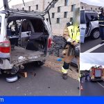 Arona | Seis personas resultan heridas en una colisión de dos vehículos en en la TF-66