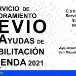Servicios sociales de San Miguel ofrece asesoramiento previo a la solicitud de subvenciones para rehabilitación de viviendas