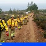Gran Canaria envía una veintena de efectivos a Arico para colaborar en las labores de extinción del incendio