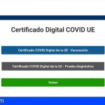 Aplicación web para facilitar el acceso al Certificado COVID Digital UE de las personas vacunadas por el SCS