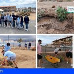 El alumnado del IES San Miguel y PFAE Dinamiza plantaron 20 árboles en Amarilla Golf