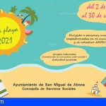 San Miguel | Comienzan las actividades en la playa para mayores y personas con diversidad funcional