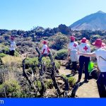 Cruz Roja contribuye a conservar y divulgar las riquezas naturales del Teide