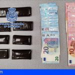 Dos detenidos en Adeje con 395 gramos de hachis y 415 euros