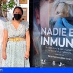 Tranvía y Titsa muestran la campaña de sensibilización ‘Nadie es inmune’