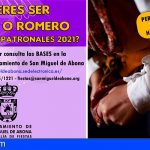 San Miguel abre el plazo de inscripción para participar en la Gala de Elección de Romera y Romero Mayor