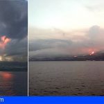 Marina Mercante prohíbe temporalmente la navegación en las zonas próximas a la erupción volcánica en La Palma