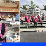 Taxistas y comercios isoranos visten de rosa por la lucha contra el cáncer de mama