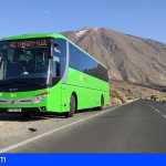 Titsa restablece los viajes diarios al Teide a partir de mañana sábado