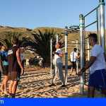 Arona pone en marcha un nuevo programa de acondicionamiento físico en distintos parques públicos del municipio