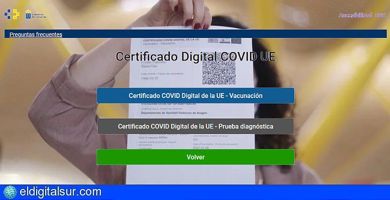 implantación del certificado COVID en Canarias