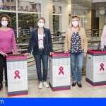 Adeje | International Paper dona recipientes de cartón para visibilizar la lucha contra el cáncer de mama
