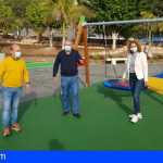 En San Miguel se reabre el parque infantil de Llano del Camello