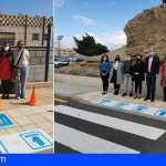 El Ayuntamiento inicia la señalización de pictogramas en pasos de peatones para mejorar la accesibilidad de las personas con autismo