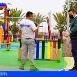 Arona ultima su segundo parque infantil inclusivo, con área para mascotas, circuito de calistenia y área para mayores