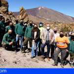 El Cabildo incorpora 24 trabajadores al servicio de información y mejora de senderos en el Teide