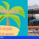 Personas mayores y especiales se beneficiarán gratuitamente de “A la playa 2022” en San Miguel de Abona
