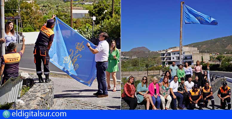 Fiestas de Fátima tras el izado de bandera en Valle San Lorenzo Arona Tenerife