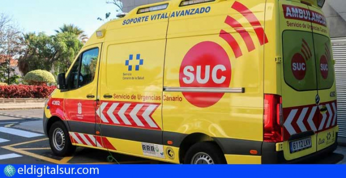 SUC-ambulancia-servicio-de-urgencias-canario-130522 Colisión ambulancia del Suc