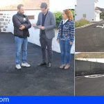 En Santiago del Teide, se firma el acta de recepción de obras de asfaltado de la calle El hoyo