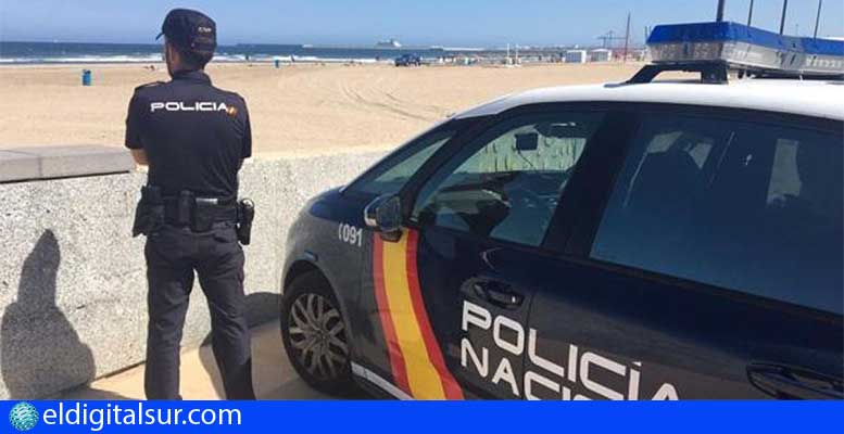 policia nacional playa
