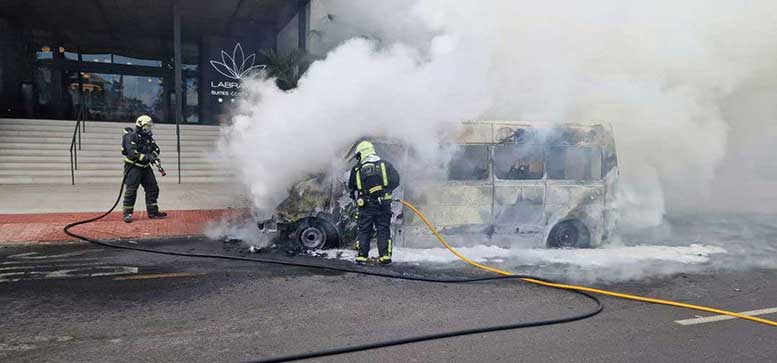 incendio de coches