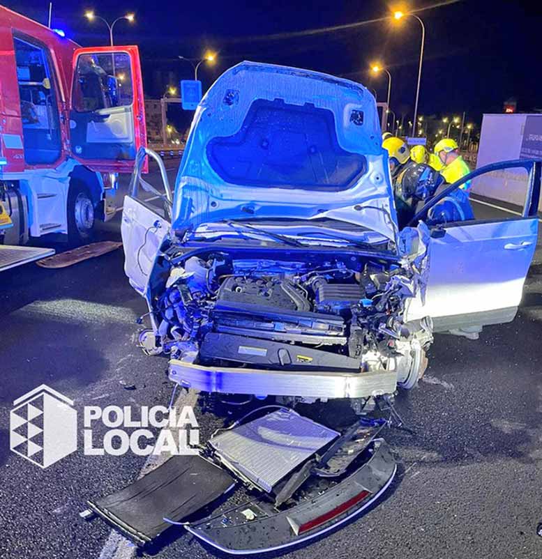 accidente de trafico en Tenerife