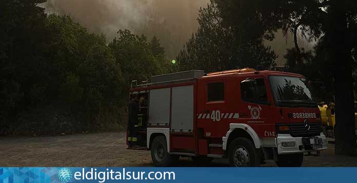 Incendio en Tenerife