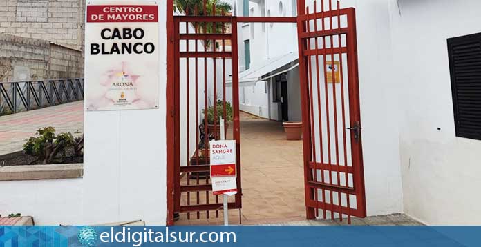 donacion de sangre cabo blanco arona