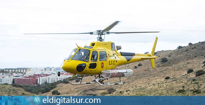 Helicóptero anti-incendio los realejos Tenerife