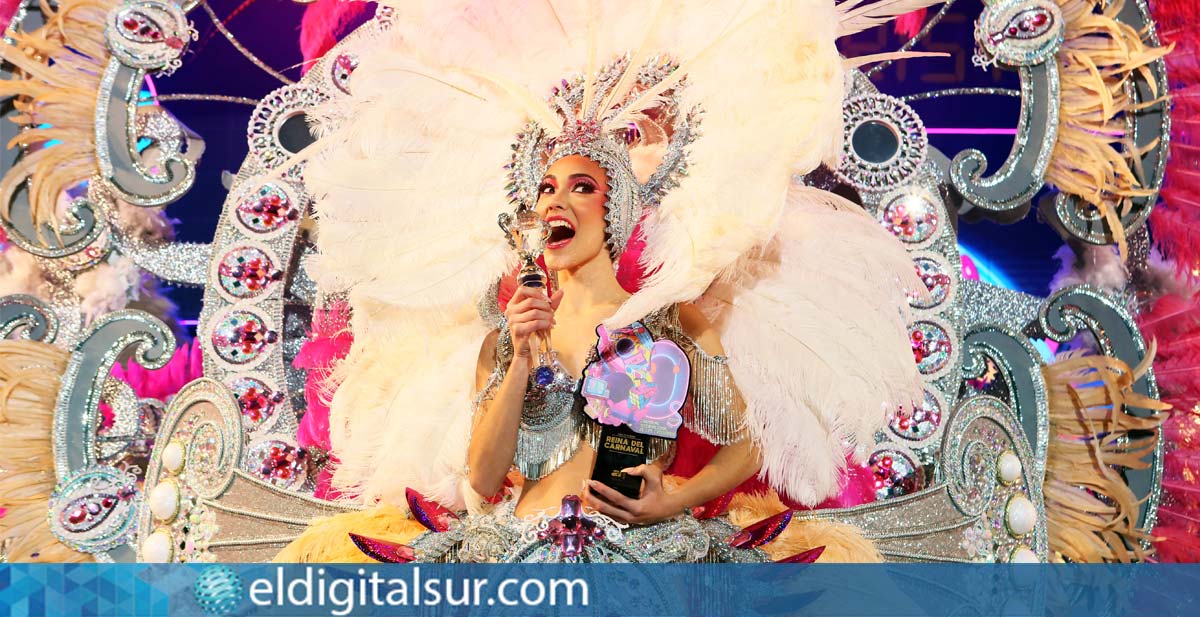 Sheila Rodríguez Alonso Coronada Reina del Carnaval Internacional de Los Cristianos, Arona 2024