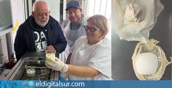 El chef Diego Schattenhofer y la doctora Marichu Fresno recrean por primera vez el “Queso” Aborigen Canario