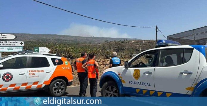Dispositivo de Seguridad de la Policía Local y Protección Civil - Arico.