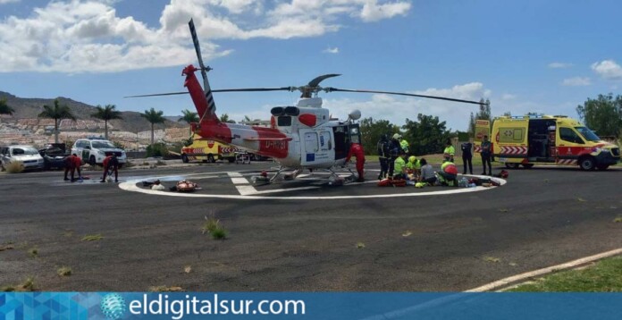 Rescatan a dos personas en Los Gigantes y una fallece por ahogamiento