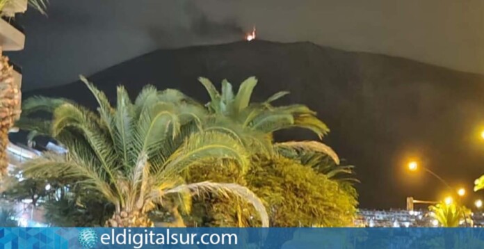 Incendio en el Centro Emisor de Cellnex en Guaza.