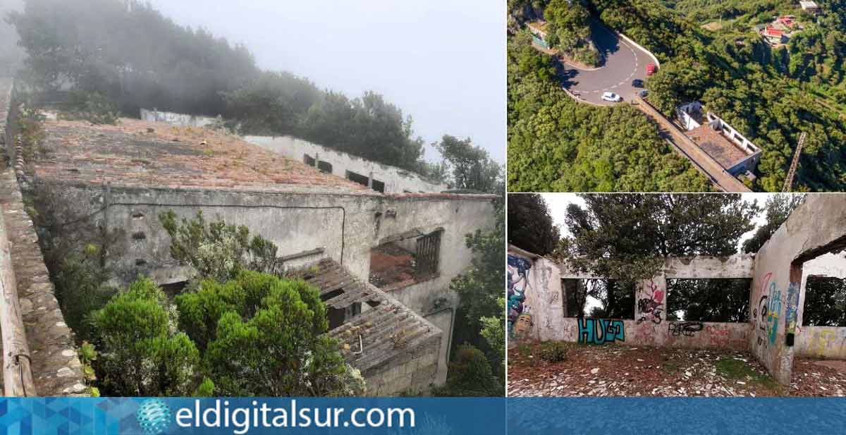 El Cabildo demolerá un edificio en ruinas en el Pico del Inglés y regenerará el terreno para su integración paisajística