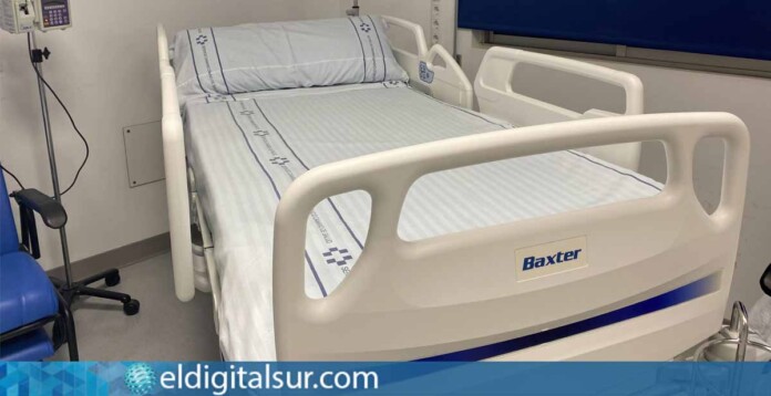 Una de las camas renovadas en el complejo hospitalario