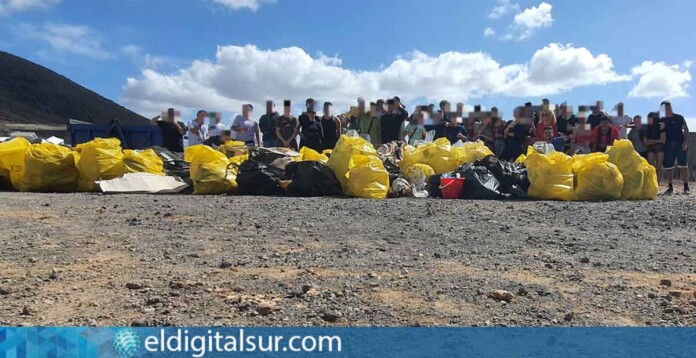 estudiantes-san-miguel-de-abona-110424 Estudiantes de San Miguel sacan de las zonas naturales tinerfeñas más de 5000 kg de basura