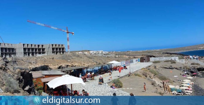Inmediaciones del Hotel de La Tejita en Granadilla de Abona (Tenerife Sur)