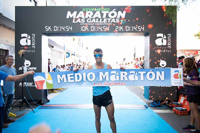 Mohamed Lansi - Ganador del Medio Maratón de Las Galletas 2024