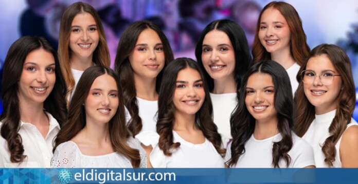 Ellas competirán este viernes, para ser la Reina de las Fiestas Mayores de Granadilla