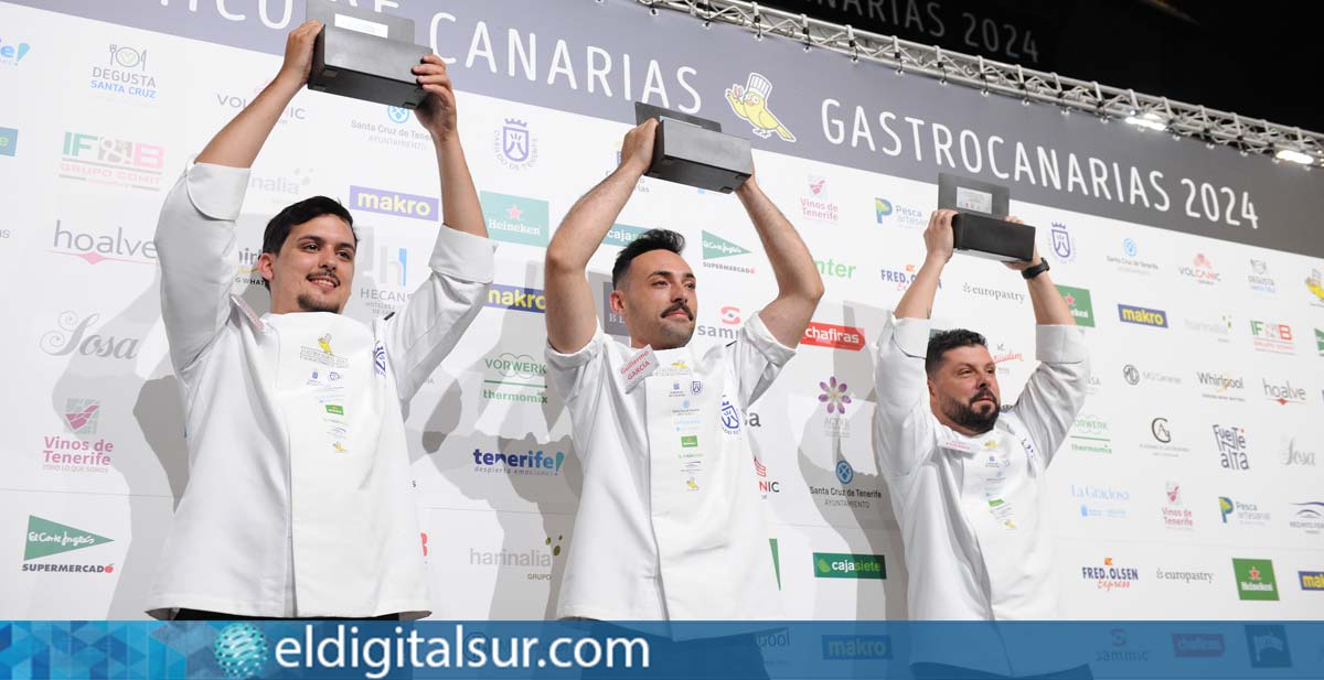 Chef Guillermo García Santos del restaurante 1973 Taste, Arona - 18ª edición del Campeonato de Canarias Absoluto de Cocina.