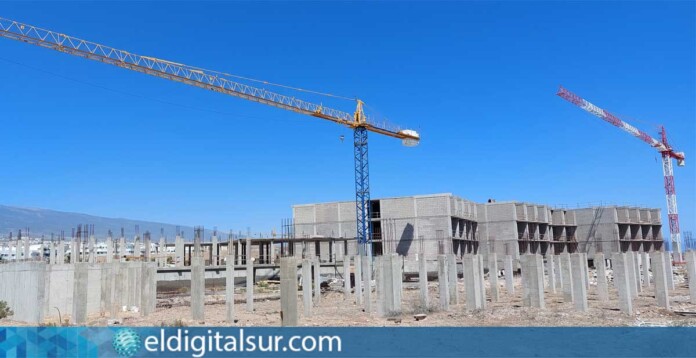 Construcción del Hotel de La Tejita / EDS