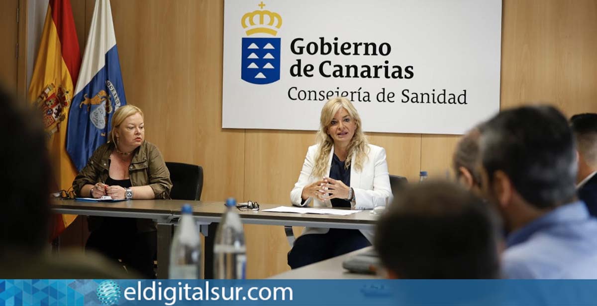 Esther Monzón, Consejera de Sanidad del Gobierno de Canarias.